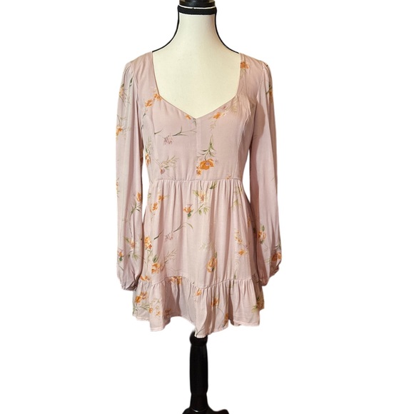 American Eagle Outfitters Tops - American Eagle Outfitters Boho Pink Tunic S